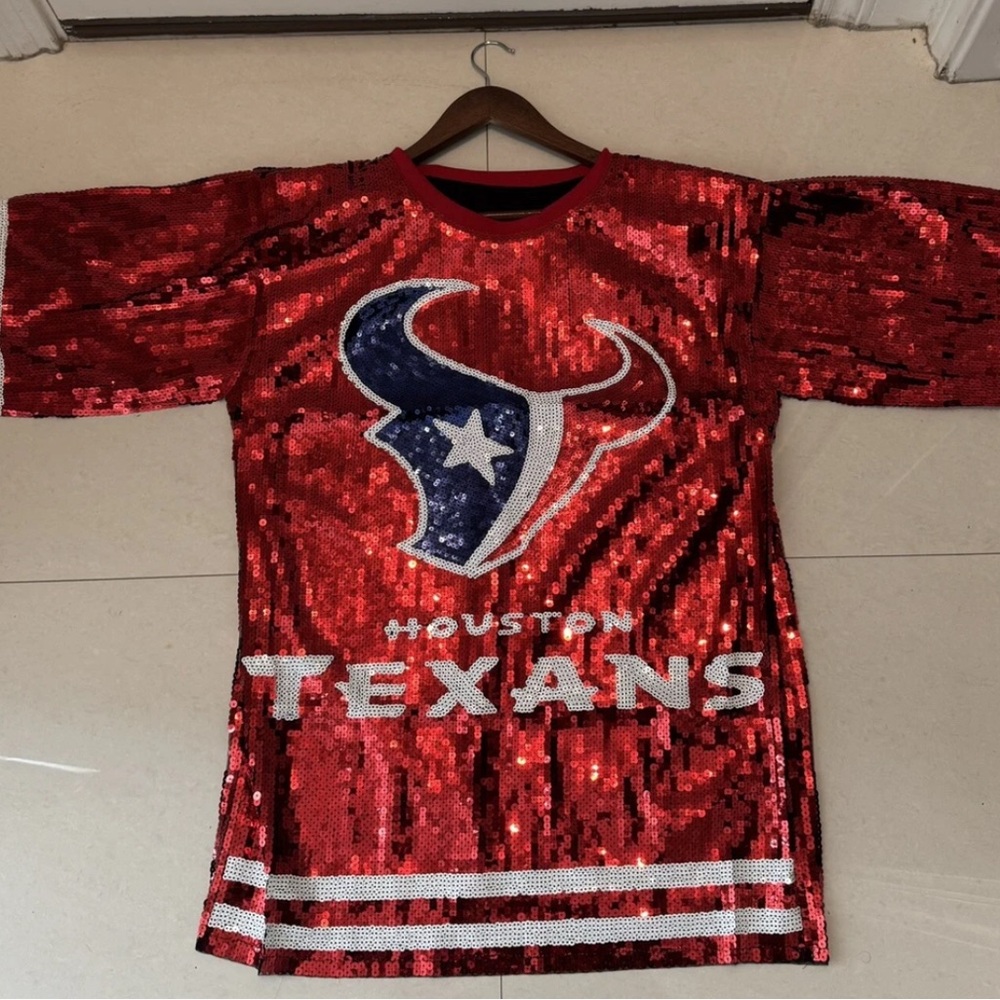 Women's Sequin Jersey - Red